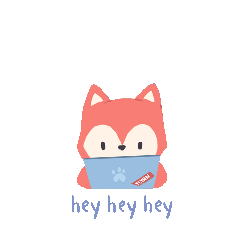 Flynn hello sticker